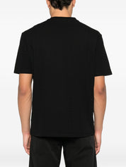 Emporio Armani Black Logo Cotton T‑Shirt