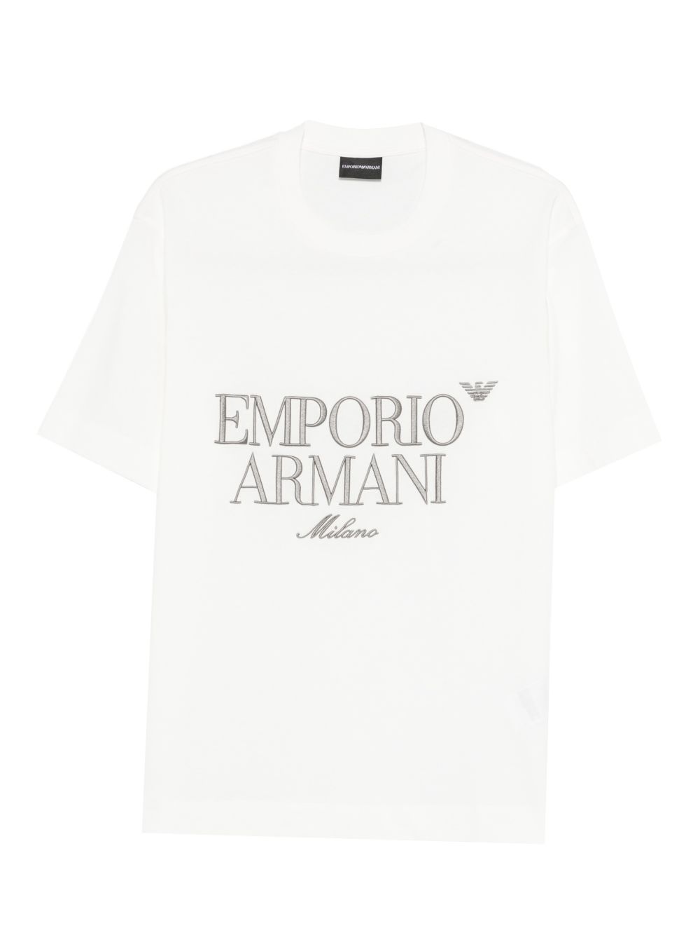 Emporio Armani White T‑Shirts and Polos for Men