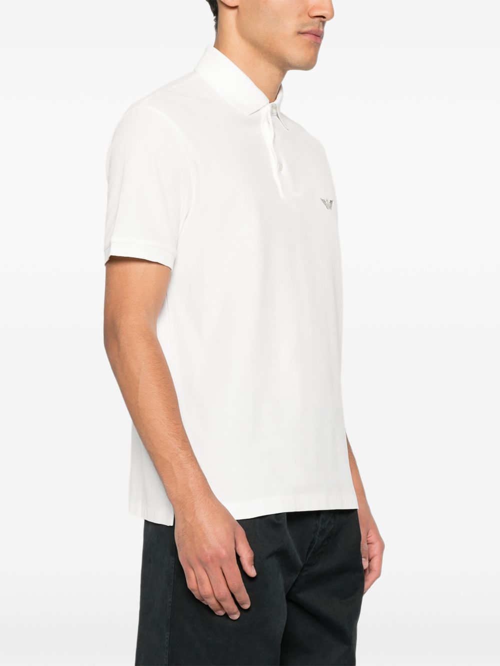 Emporio Armani White T-Shirts & Polos