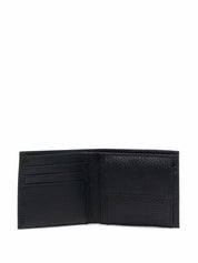 Emporio Armani Black Leather Bifold Wallet