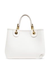 Emporio Armani White Shopper — Small MyEA Shopping Bag
