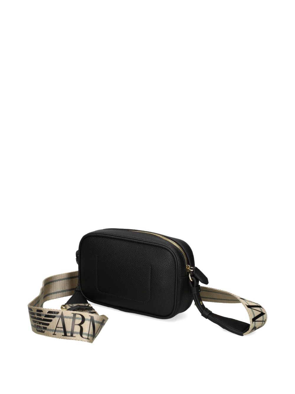 Emporio Armani Black Shoulder Bag — Crossbody Camera Style