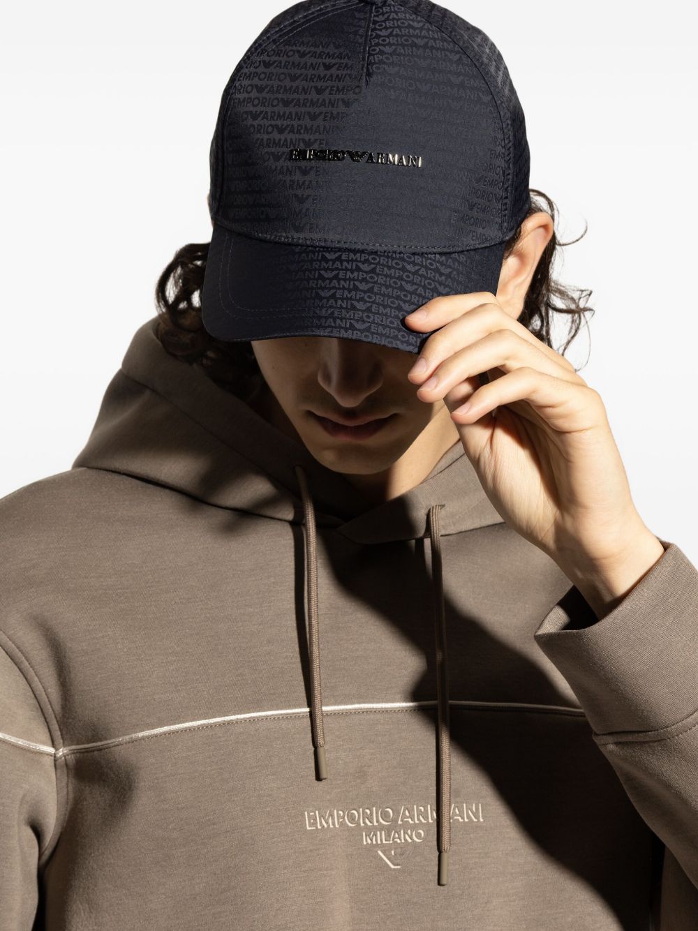 Emporio Armani Blue Hat: Effortless Elegance for Men