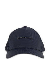 Emporio Armani Blue Hat: Effortless Elegance for Men