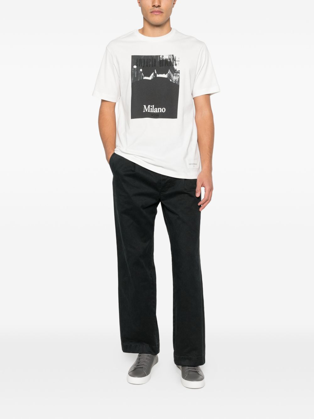 Emporio Armani Capsule Pre T‑shirts & Polos — White