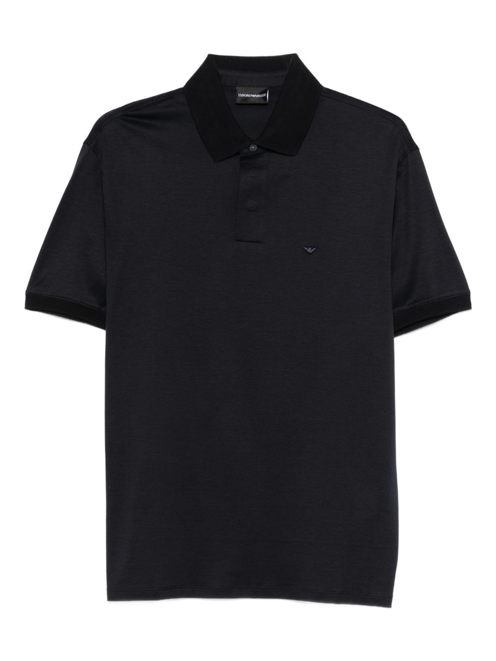 Emporio Armani Blue T-Shirts & Polos — Refined Male Topwear