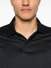 Emporio Armani Blue T-Shirts & Polos — Refined Male Topwear