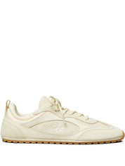 Tory Burch Sneakers Beige — Suede Field Sneakers