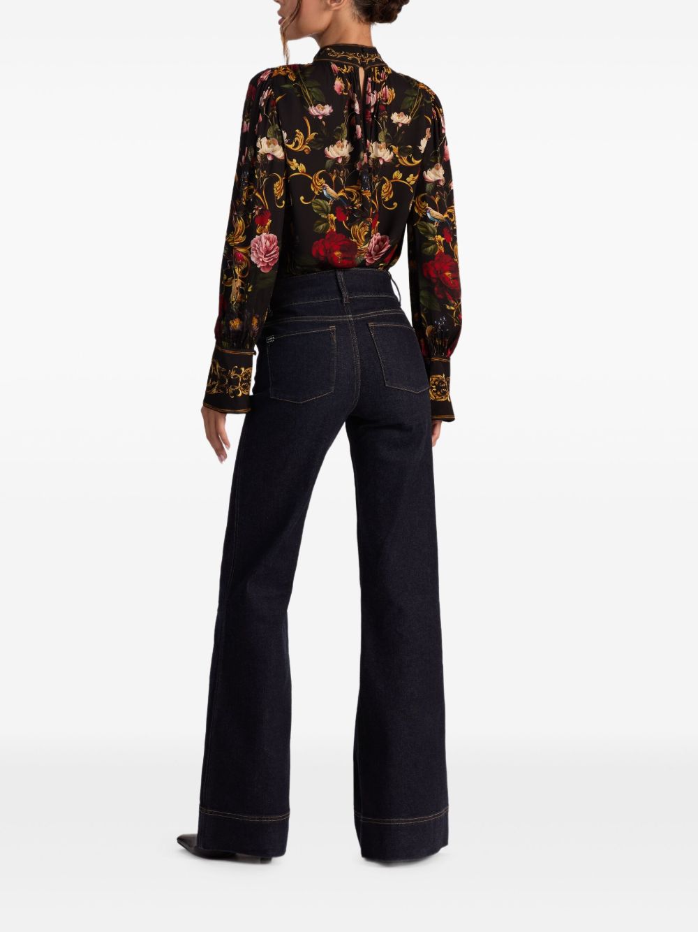 Alice + Olivia Black Shirt — Refined Everyday Elegance