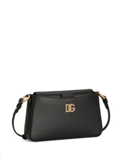 Dolce & Gabbana Black Leather Phone Bag — Sleek Clutch