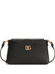 Dolce & Gabbana Black Leather Phone Bag — Sleek Clutch
