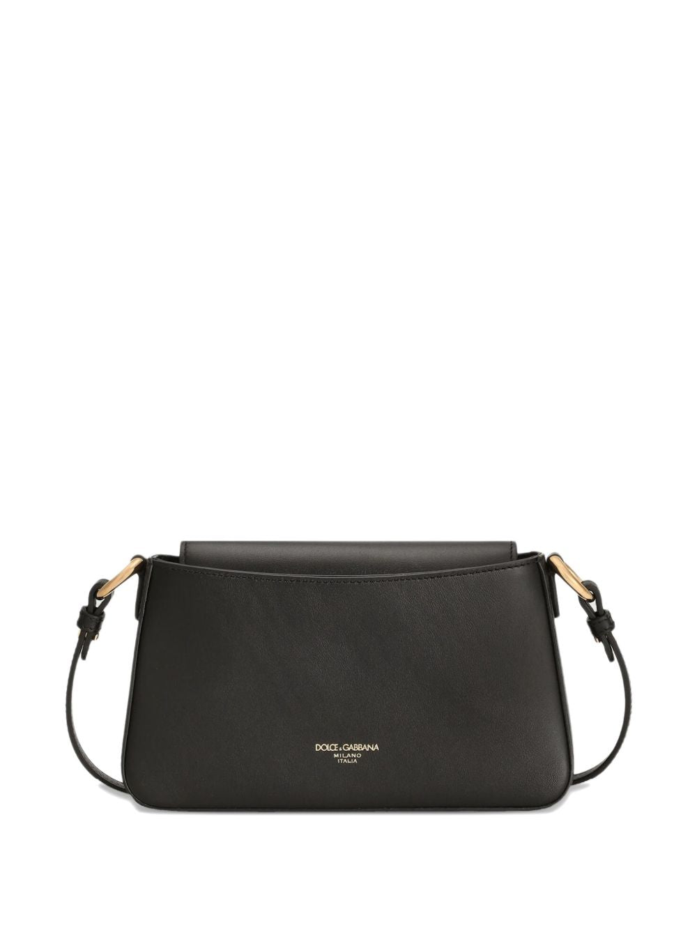 Dolce & Gabbana Black Leather Phone Bag — Sleek Clutch