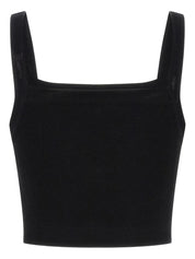 Balmain Black Brassiere Top: Effortless Elegance