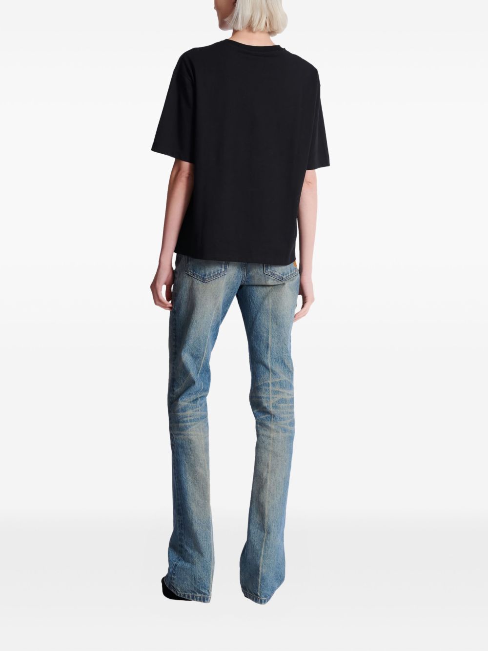Balmain Black T-shirts and Polos for Women