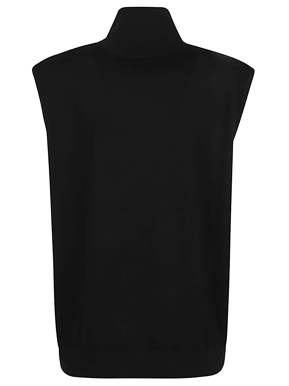 Emporio Armani Black Turtleneck Top for Women