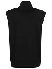 Emporio Armani Black Turtleneck Top for Women