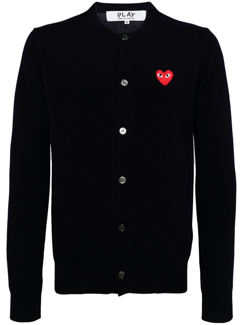 Comme des Garcons Blue Sweater — Silk & Nylon Wool Cardigan