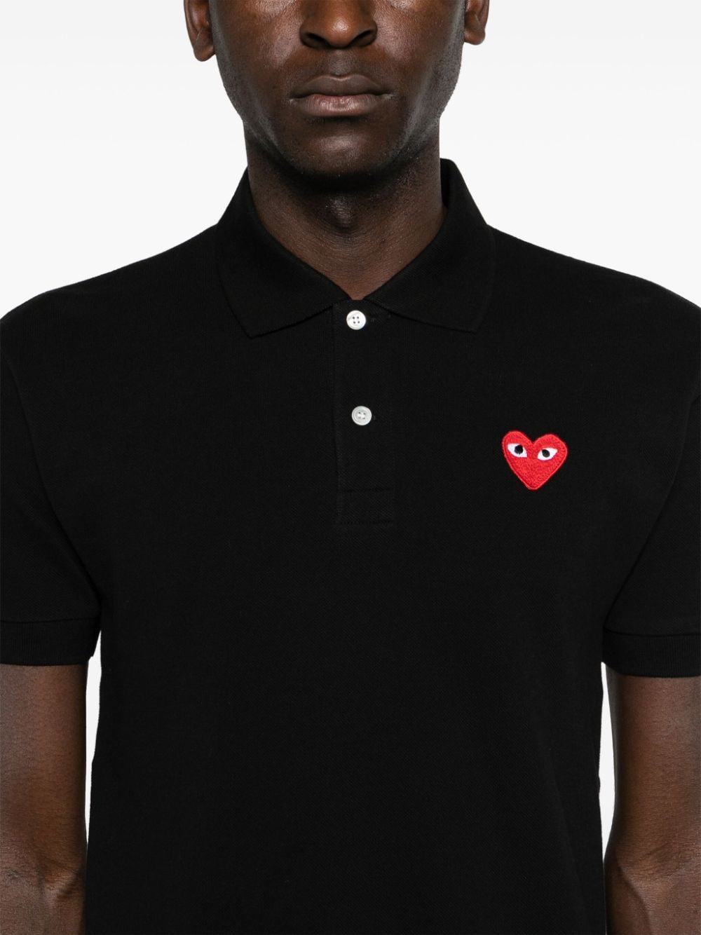 Comme des Garçons Black Polo Shirt – Effortless Elegance
