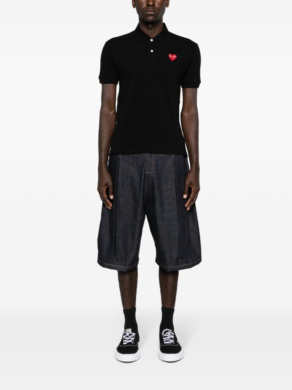 Comme des Garçons Black Polo Shirt – Effortless Elegance