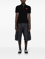 Comme des Garçons Black Polo Shirt – Effortless Elegance
