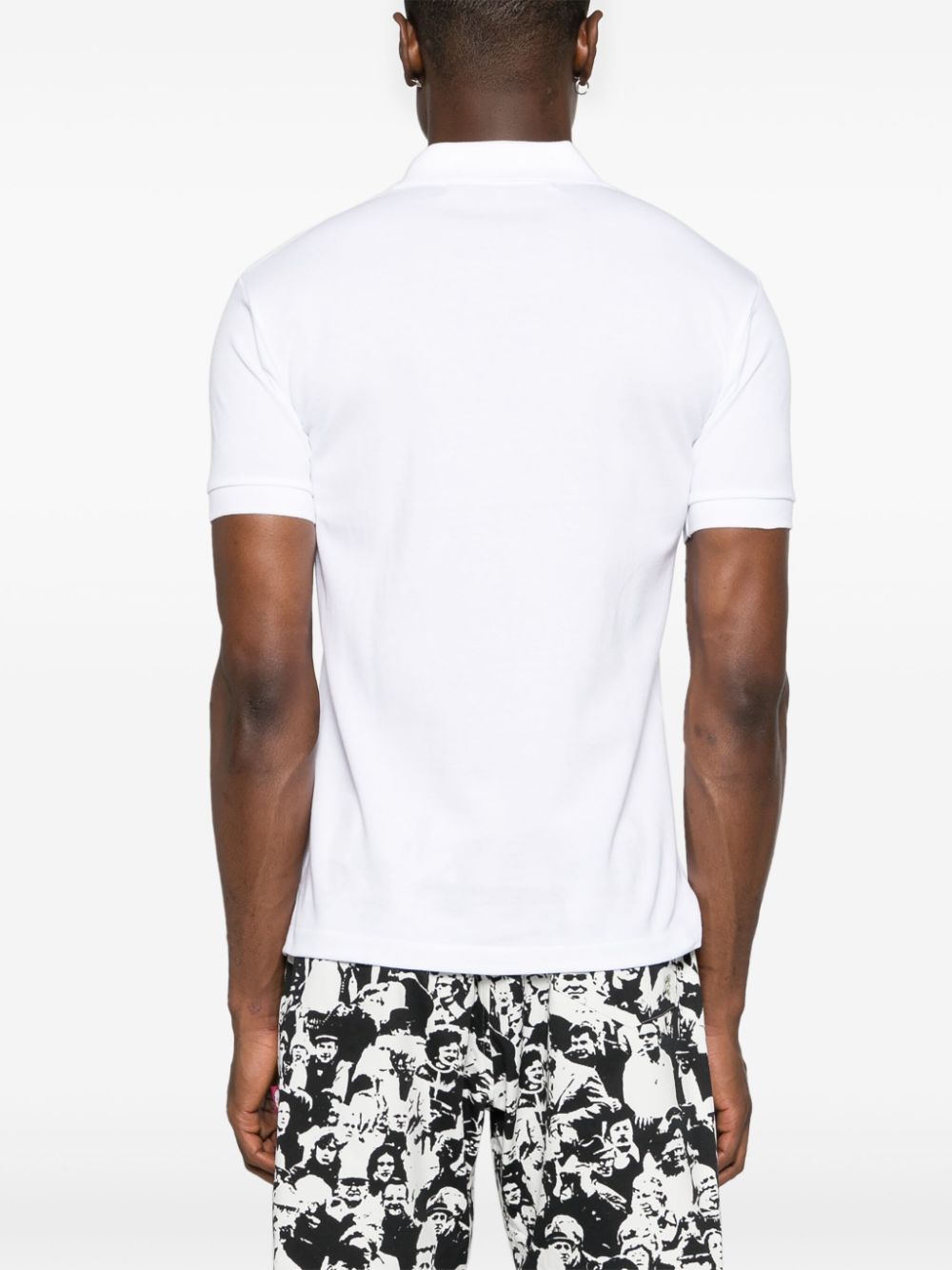 Comme des Garçons White Polo: Effortless Elegance
