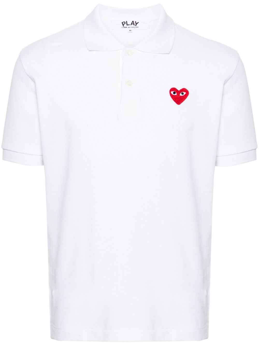 Comme des Garçons White Polo: Effortless Elegance