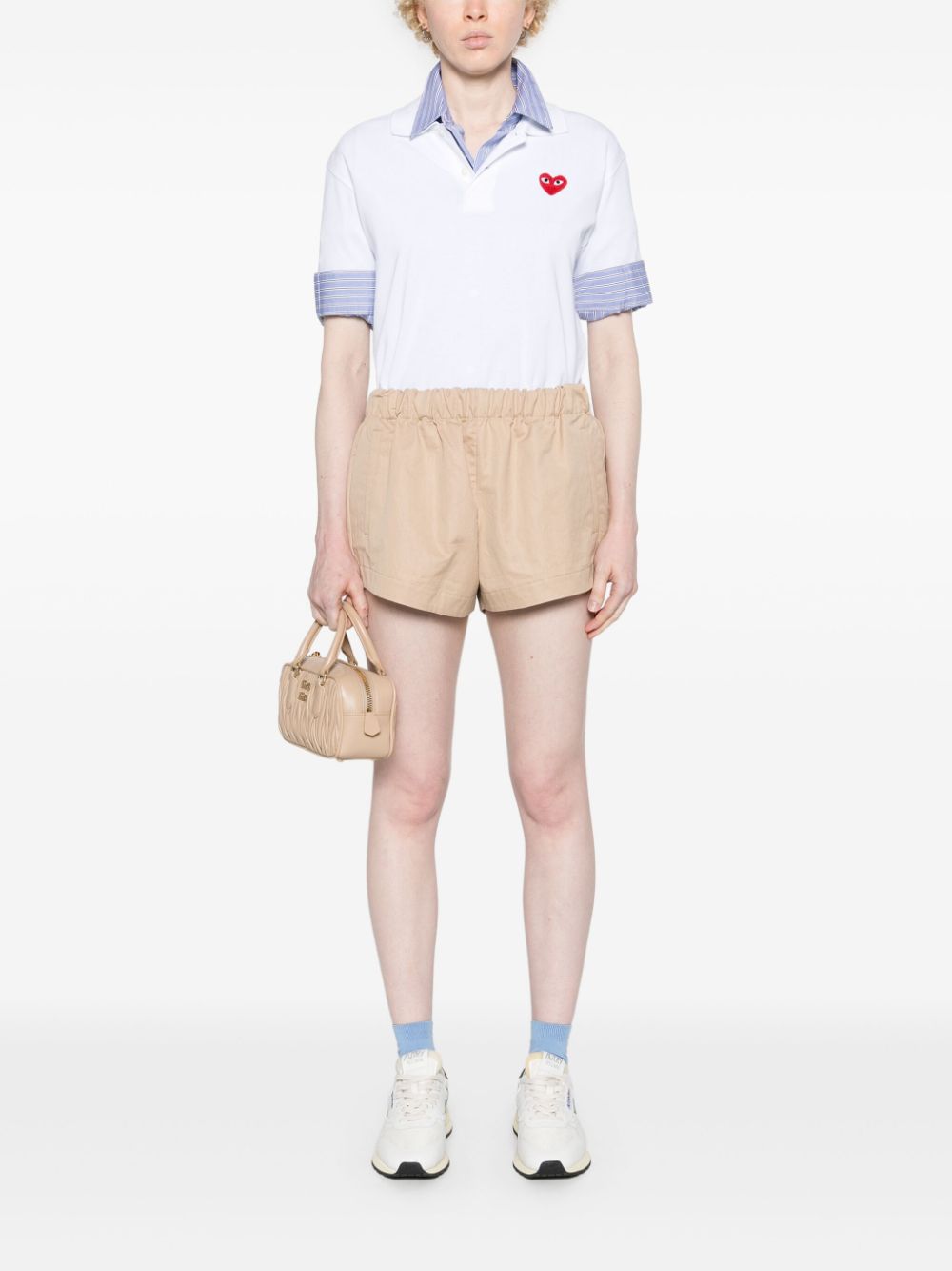 Comme des Garçons White Polo: Effortless Elegance