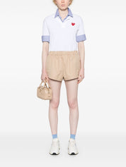 Comme des Garçons White Polo: Effortless Elegance