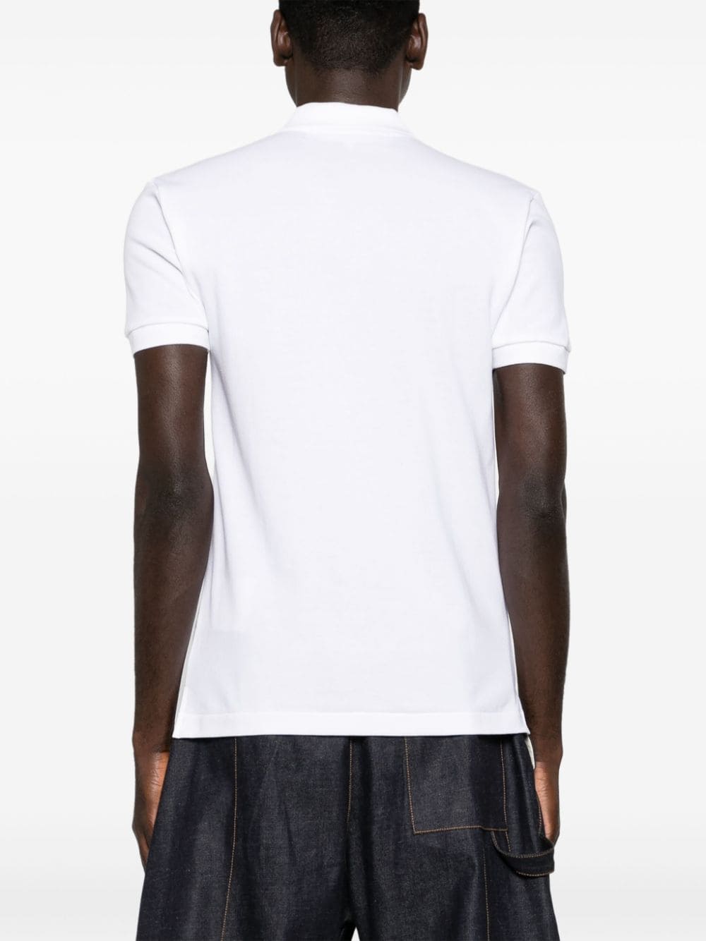 Comme des Garçons White Polo: Effortless Elegance