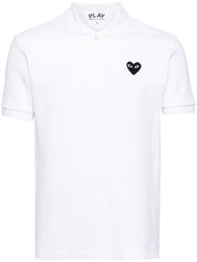 Comme des Garçons White Polo: Effortless Elegance