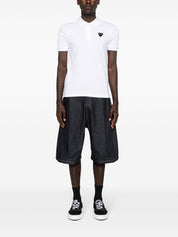 Comme des Garçons White Polo: Effortless Elegance