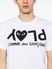 Comme des Garçons White T-Shirts & Polos