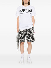 Comme des Garçons White T-shirt: Effortless Elegance