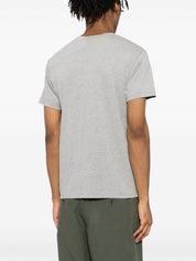 Comme des Garçons Grey Silk & Nylon Cotton T-shirt