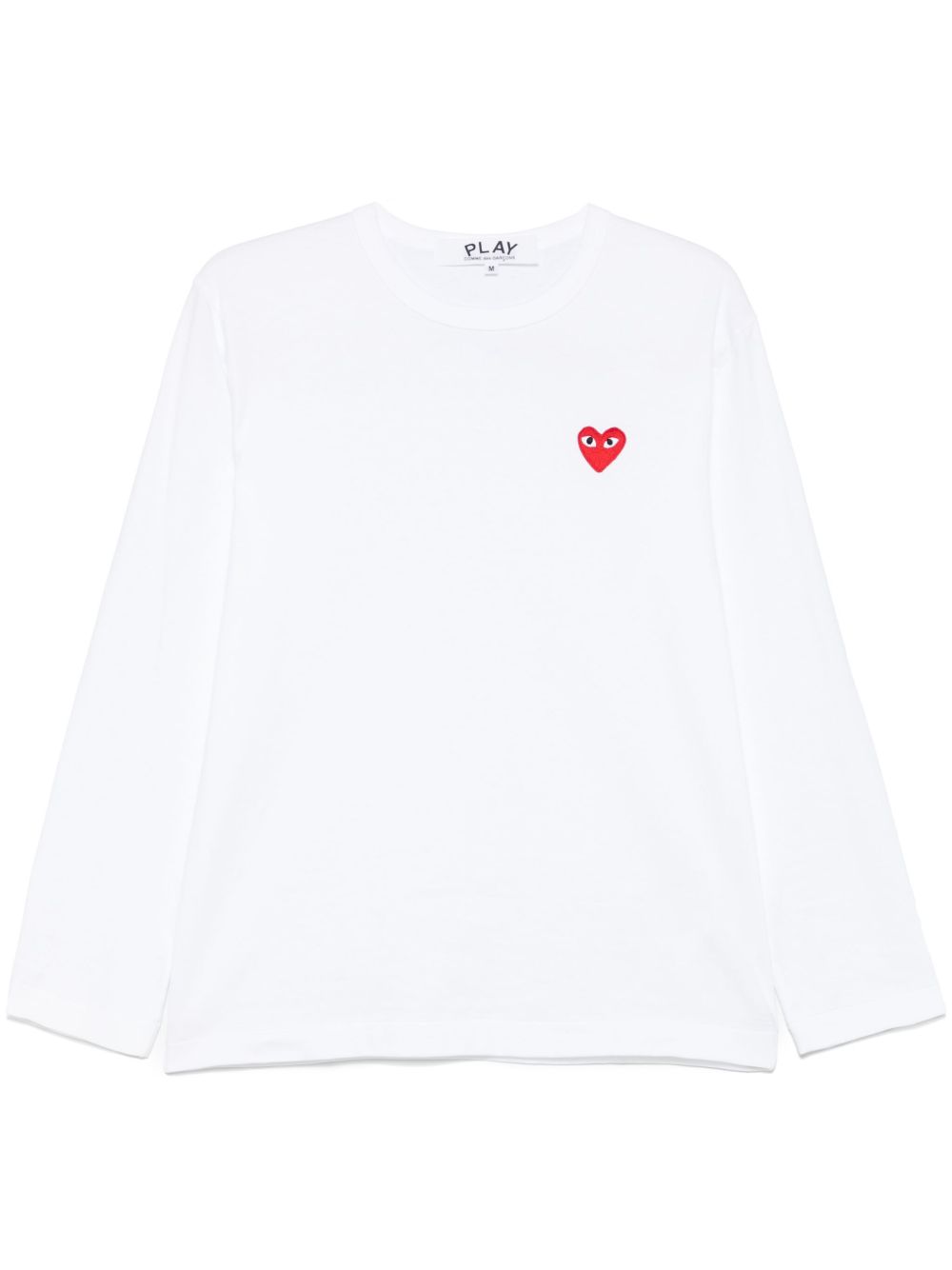 Comme des Garçons White T-Shirt & Polo — Silk‑Blend Topwear