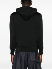 Comme des Garçons Black Hoodie — Signature Heart Sweater