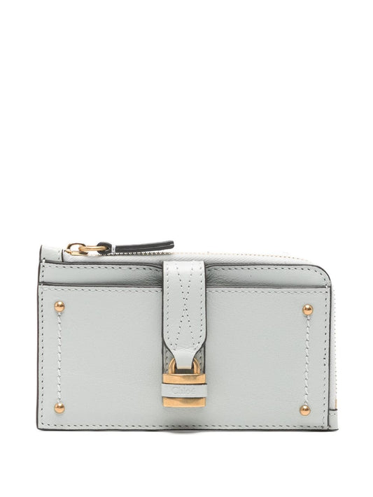 Chloé Clear Blue Wallets — Luxury Leather Wallets