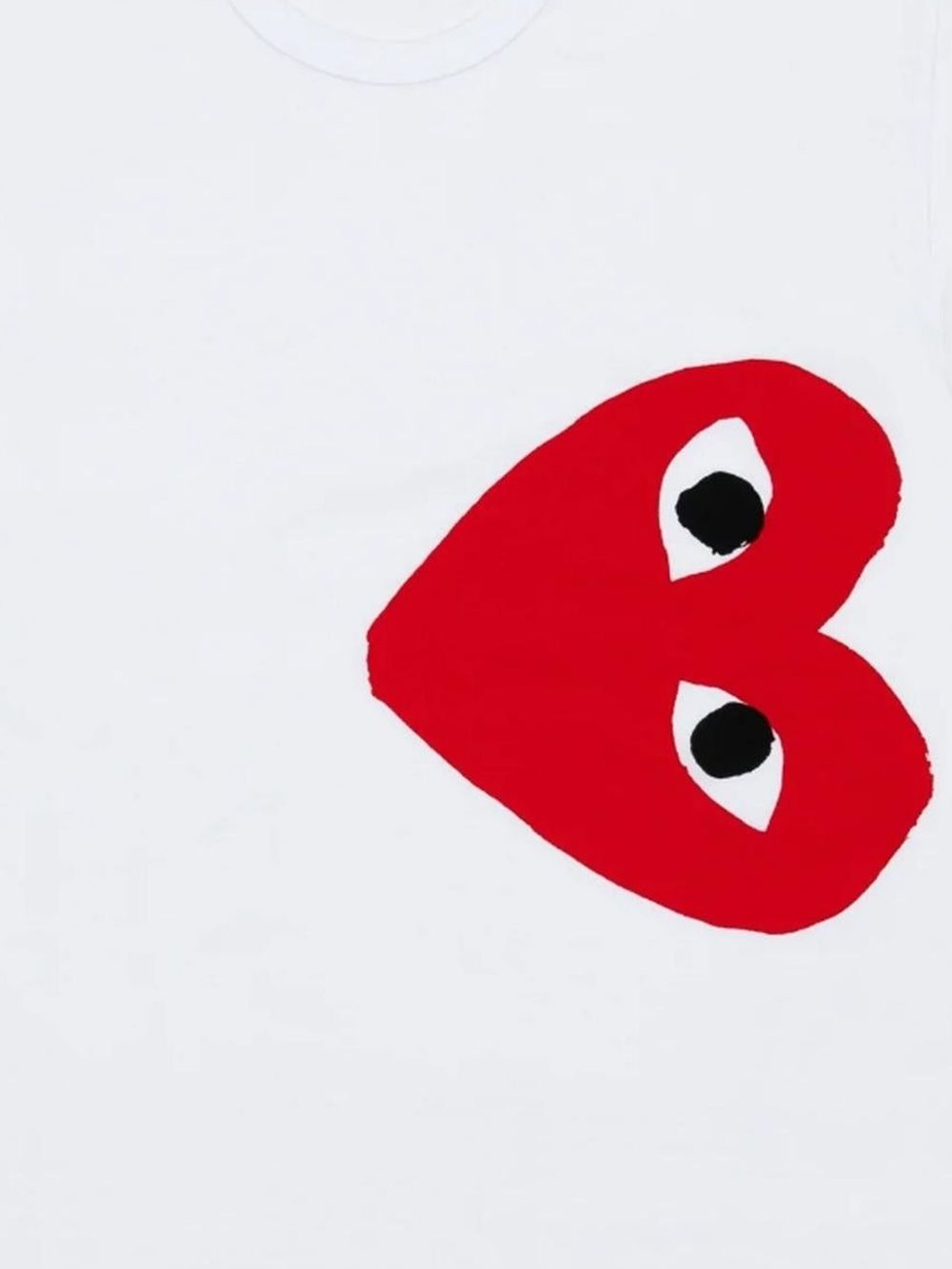 Comme des Garçons White T-Shirt: Effortless Elegance