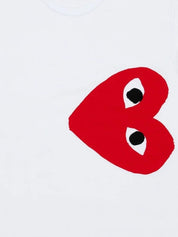 Comme des Garçons White T-Shirt: Effortless Elegance