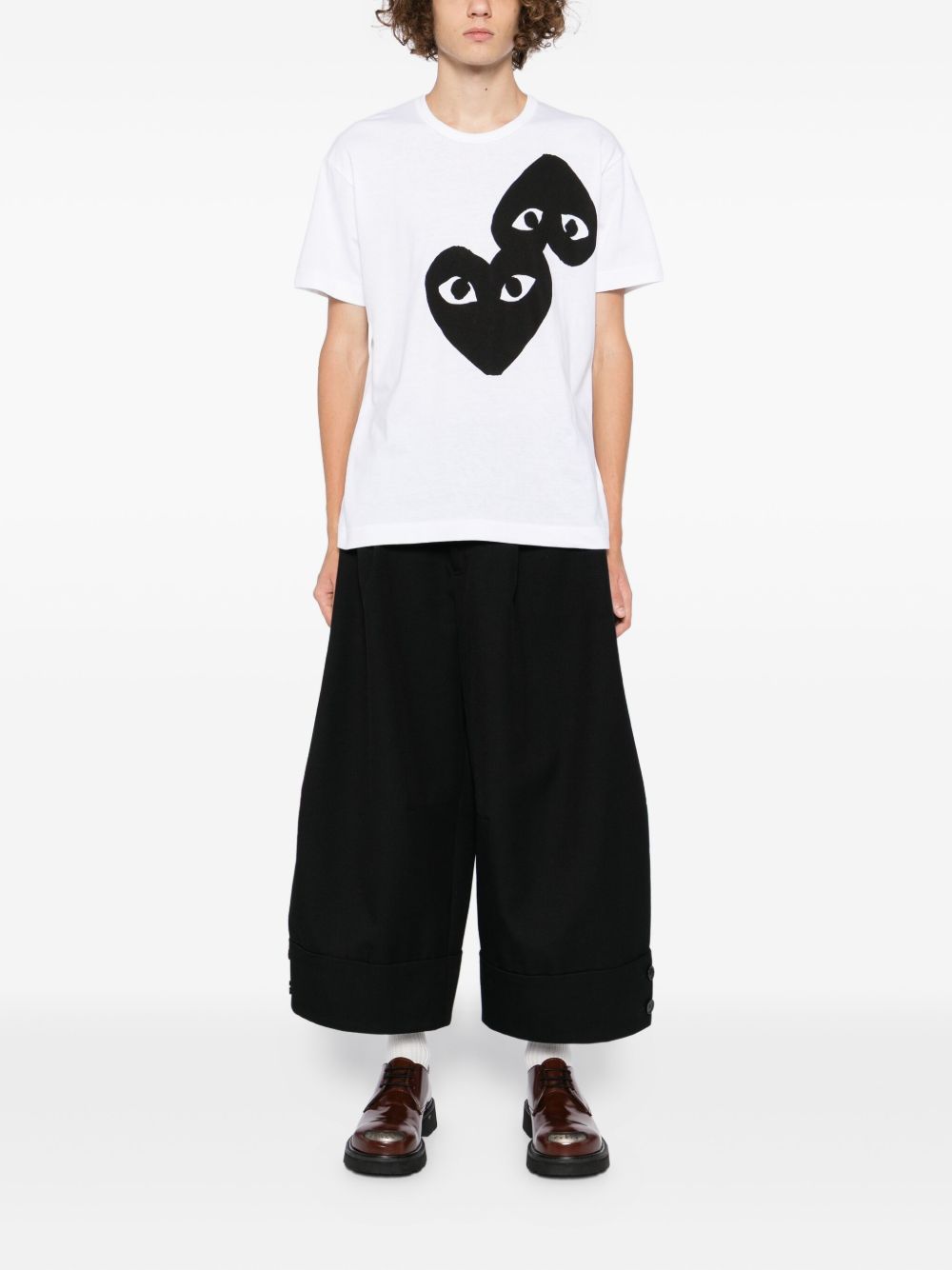 Comme des Garçons White T-Shirt: Effortless Elegance