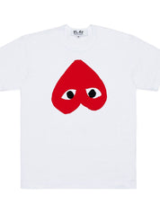 Comme des Garçons White T-Shirts & Polos