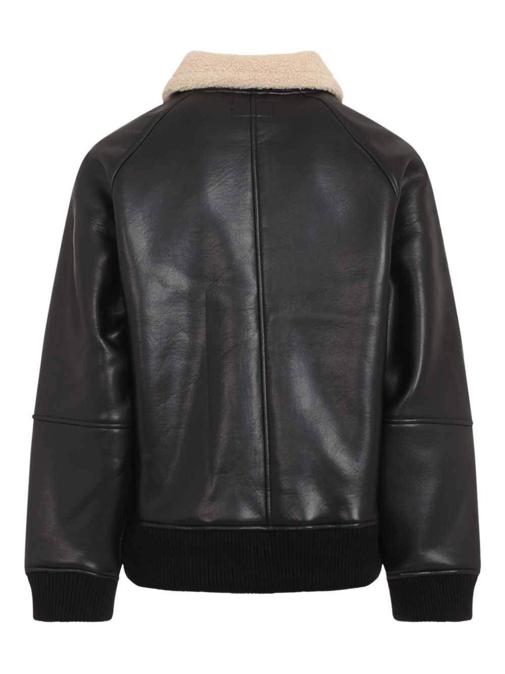 CARHARTT WIP PRE Jackets Black — Shearling‑Collar Jacket