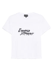 Emporio Armani T-shirts and Polos White
