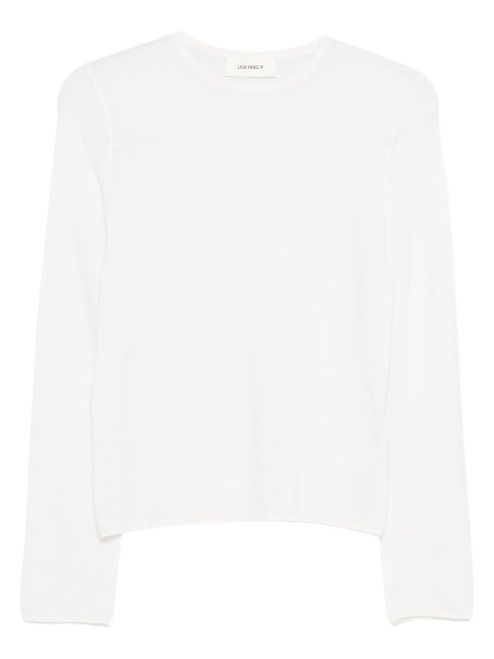 LISA YANG Ivory Cashmere Sweater