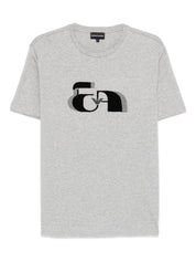 Emporio Armani E.ARMANI EXCLUSIVE PRE T-shirts and Polos Grey