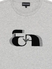 Emporio Armani E.ARMANI EXCLUSIVE PRE T-shirts and Polos Grey