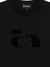 Emporio Armani E.ARMANI EXCLUSIVE PRE T-shirts and Polos Black