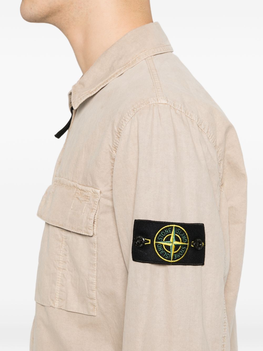 Stone Island Shirts Beige