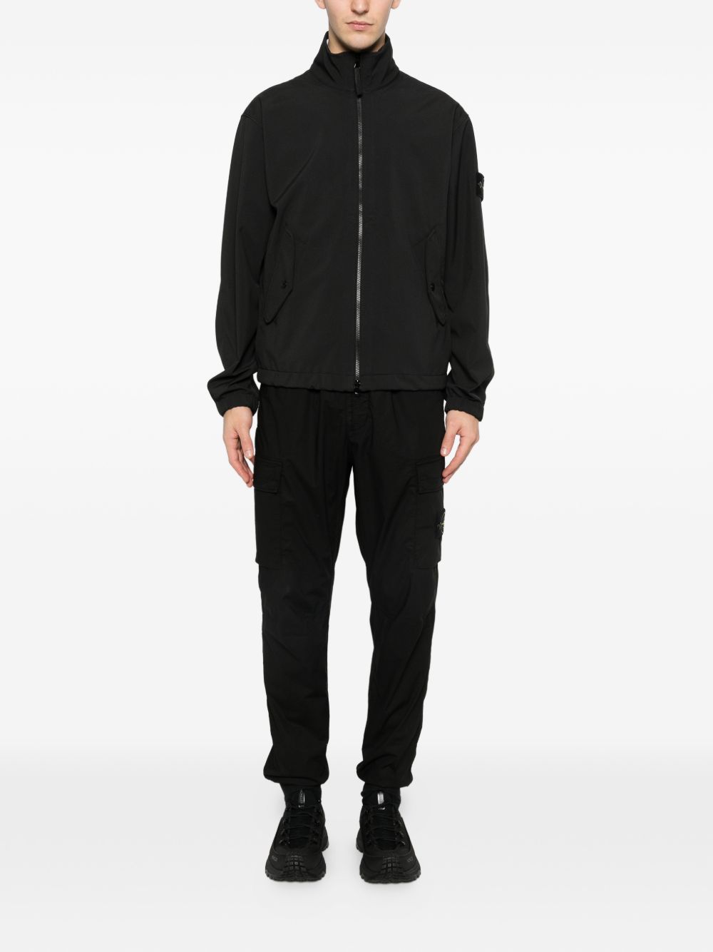 Stone Island Jackets Black