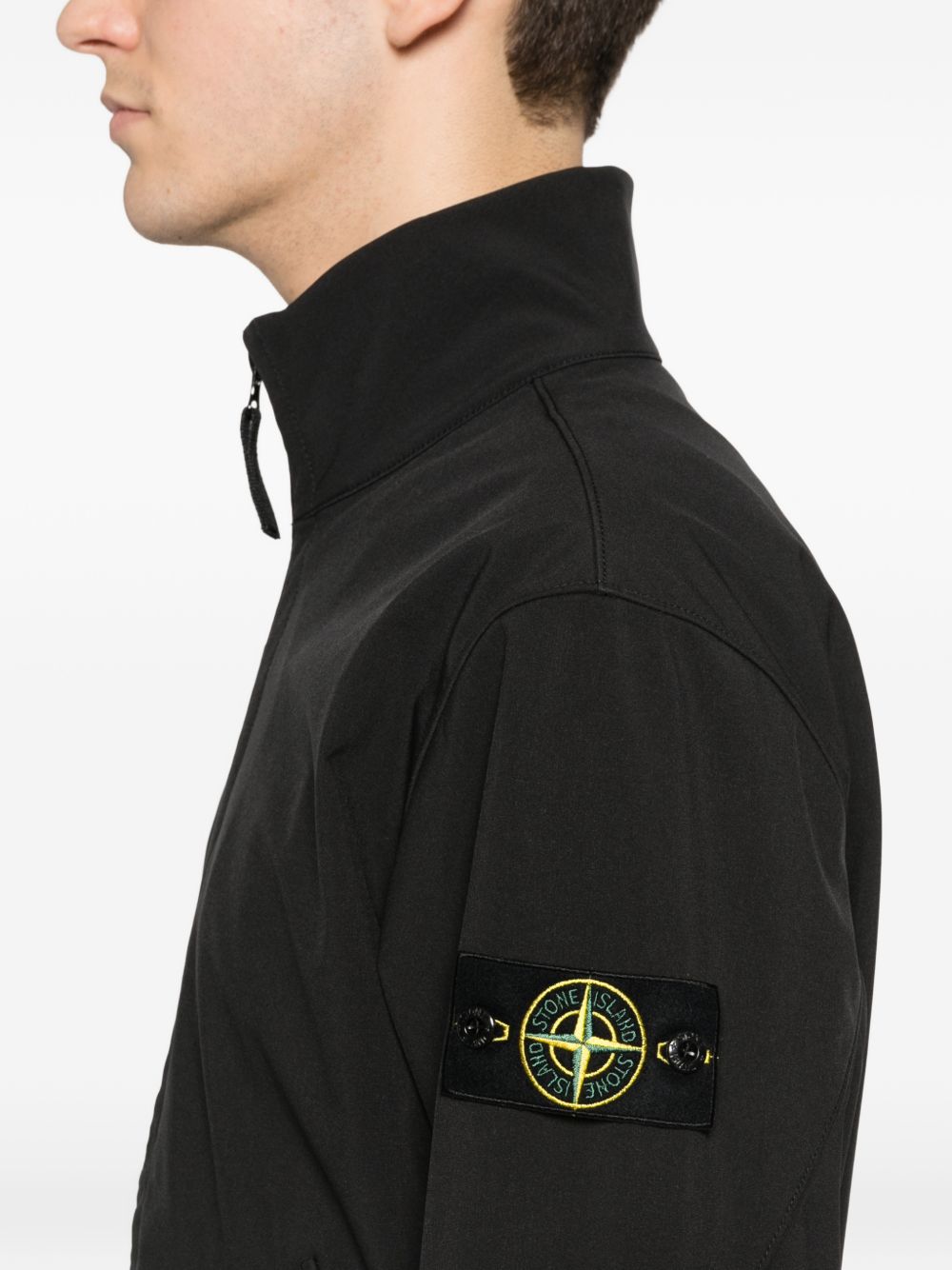 Stone Island Jackets Black